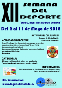 Cartel Semana del Deporte