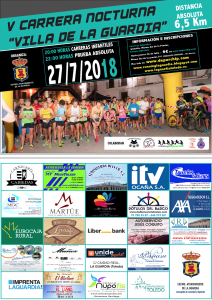 Cartel La Guardia 2018 - Patrocinadores